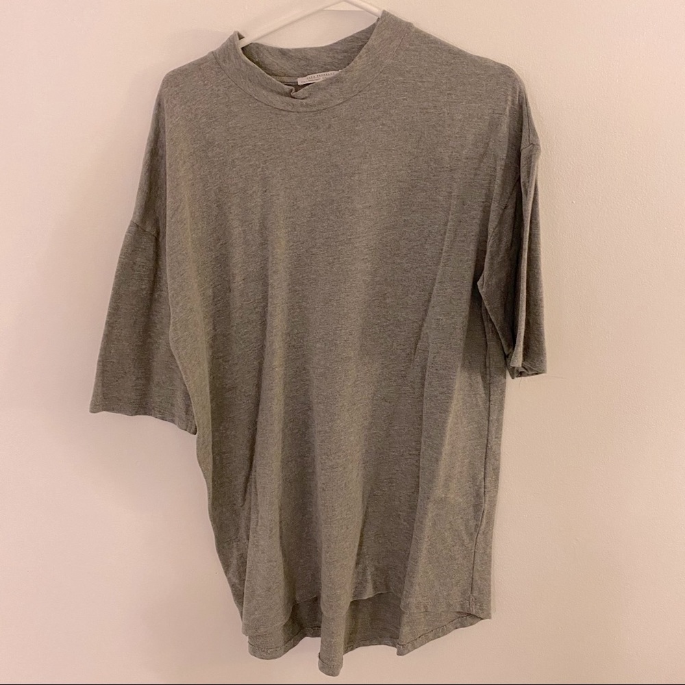 Zara Mock Neck Top